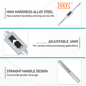 Clé à tarauder réglable, support de tarauds, outils de taraudage et d'alésage pour le travail des métaux, clé à tarauder en alliage de zinc - Product Image 4