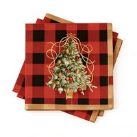Ensemble transfrontalier Série Noël Motif Pin Extraterrestre Kit de Fête Personnalisable Protection Environnementale Sécurité Embossé