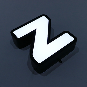 Letrero Luminoso Frontal EZD para Exteriores, Letrero Comercial para Empresas, Letrero con Letras en Canal, Letreros para Restaurantes <span class=keywords><strong>de</strong></span> Comida Brasileña, Letrero con Logotipo LED - Product Image 3