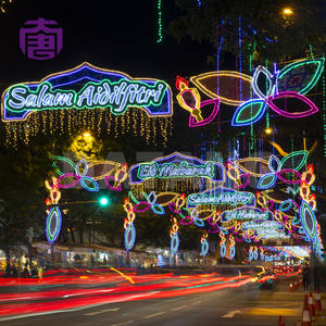 Guirlandes lumineuses LED extérieures étanches IP65, nouveau design, décoration de Noël, motif pour poteau de rue, utilisation extérieure - Product Image 6