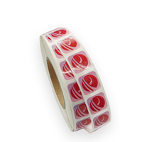 ISO15693 label RFID NFC tahan air 13.56mhz NFC stiker telepon dapat diubah UID supermenulis tag UID dapat ditulis ulang