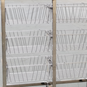 Custom 304 Stainless Steel Storage <b>Rack</b> Heavy Duty Hospital Shelving Unit Laboratory Storage Shelf - Product Image 4