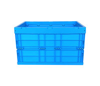 Caisse de transport industrielle pliable et empilable en PP recyclable pour la logistique