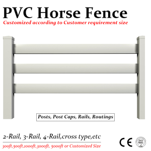 Recinzione <span class=keywords><strong>per</strong></span> Cavalli di Alta Qualità, Resistente alle Intemperie, Certificata ASTM e ISO9001, in PVC - Product Image 3