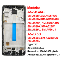MICHAO Incell TFT LCD Touchscreen-Ersatz für A52 4G/5G/A52S 5G (SM-A525/SMA526) - 1 Jahr Garantie 6,5 Zoll