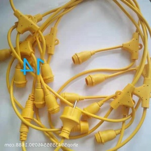 Led Light <b>Strings</b> E26 E27 Ip65 Waterproof Outdoor <b>Garden</b> Lighting Plastic Body Ce Certified - Product Image 3