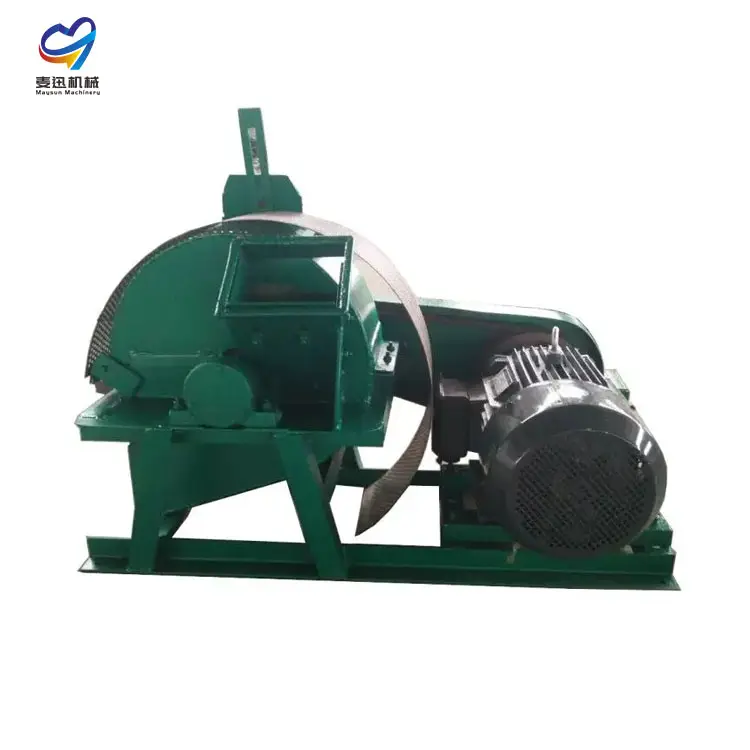 Wood Shredder Portable Wood Chips Logs Branches Into Wood Chips Shredder Machine Coconut Husk Shredder Machine