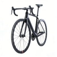 Set Roda Karbon BLAZZEN RDC Performance 50mm Ultralight Gravel Wheels 24 Spoke dengan Bearing Keramik, Rem Cakram, dan Hub Ratchet 72T