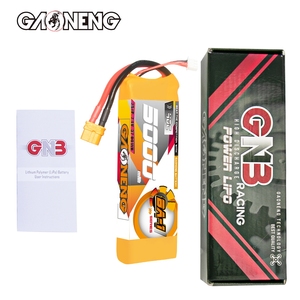 Batería LiPo RC GAONENG GNB BA-1 Serie 5000mAh 2S 7.4V 40C 80C XT60 para Coches y Barcos RC 1/10 1/8, Axial Yi Kong Vanquish - Product Image 6