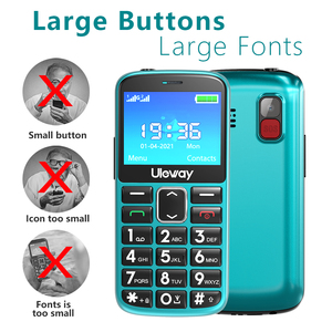 Usine Ushining facile à utiliser grand bouton voix claire 4G <span class=keywords><strong>téléphone</strong></span> portable <span class=keywords><strong>pour</strong></span> personnes <span class=keywords><strong>âgée</strong></span>s <span class=keywords><strong>téléphone</strong></span> portable <span class=keywords><strong>avec</strong></span> bouton d'<span class=keywords><strong>alarme</strong></span> SOS - Product Image 3