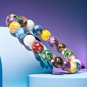 Самый продаваемый разноцветный браслет для йоги, энергетический браслет-нить из бусин, оптовая продажа ювелирных изделий - Product Image 2