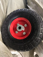 Nouvelles roues pneumatiques Maxtop de 10 pouces, roulements à billes en caoutchouc 3.50-4 pour chariot à roulettes, chariot à main, capacité de charge de 150 kg