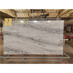 Hochwertiger Großhandelspreis Fliesene arbeitsplatte gesinterter Stein weißer Boden künstlicher gesinterter Stein - Product Image 1