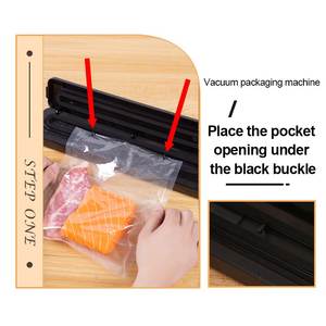 Wholesale Household Food Vacuum Sealing Machine Portable Kitchen Mini Plastic Preservation Automatic Machi - Product Image 5