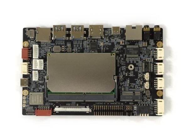 RK3576 AI Computing Motherboard 6 TOPS NPU, 8-Core ARM CPU, 8K Video Engine, Multi-Camera Inputs for NVR and Robotics