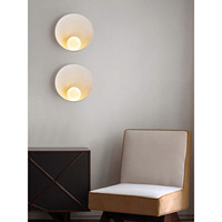 Applique murale LED moderne en fer, tricolore, 220V, design minimaliste, pour salon, couloir, escalier, lumière du jour 6000K, 1200 lumens