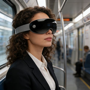 Japanische Hot Girl Elektrische Augenmassagegerät mit 4 Intensitätsstufen und Heizfunktion - Product Image 1