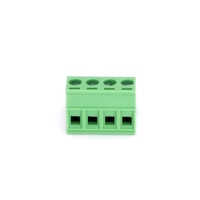 Connecteur de bornier à vis pour circuit imprimé DERKS YC100-508, bornier vert pour circuit imprimé