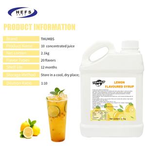 Brand Store Ingredientes Suprimentos Suco De Fruta De Limão Perfume Xarope Concentrado Bebidas e Chá Bebidas Líquidas Bubble Tea - Product Image 6