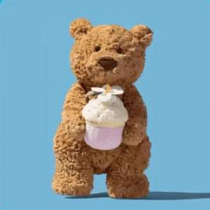 Bornozlu Barselona Ayısı Süper Sevimli Değerli Instagram Peluş Oyuncak Bebek Yatıştırıcı Oyuncak Pp Pamuk 31-50cm İnternet Ünlüsü Oyuncak Bebek - Product Image 2