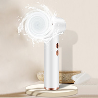 Brosse nettoyante visage vibrante à rouleau rotatif en silicone, best-seller, pour un nettoyage en profondeur, rechargeable par USB