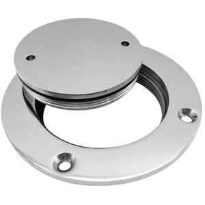 Aftermarket 3/4/5/6 pollici parti <span class=keywords><strong>Marine</strong></span> ponte di accesso rotondo portello in acciaio inossidabile 316 barca piastra per barca accessori per barche