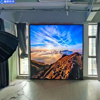 Écran LED fixe d'intérieur P1.25 P1.86 P2 P2.5 à pas de pixel fin, 3840Hz, taux de rafraîchissement élevé, mur vidéo LED commercial