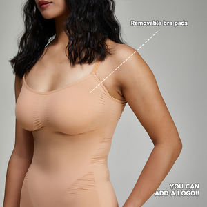 بدلة من Luckpanther مخصصة بشعار بسلسلة لليوجا بدلة من قطعة واحدة للتنحيف بدون أكمام للسيدات بدلة لعب رومبير ببطانة قابلة للإزالة - Product Image 2