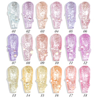 MissGel 15ml Vernis à ongles gel pailleté Esmaltes Vernis à ongles UV Organique Esmaltes Semi-permanents