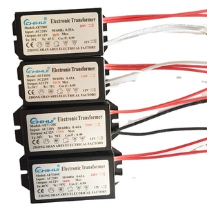 Ampoule halogène à quartz, projecteur, <span class=keywords><strong>transformateur</strong></span> électronique, adaptateur de tension, alimentation électrique AC220V AC12V 20W 250W 60W 120W - Product Image 3
