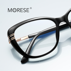 MORESE 2274 <span class=keywords><strong>Occhiali</strong></span> da Vista di Lusso da <span class=keywords><strong>Donna</strong></span> Montatura Trasparente in TR90 per Lettura e Uso al Computer <span class=keywords><strong>Occhiali</strong></span> da Miopia Classici ed Eleganti - Product Image 3