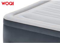 Lit gonflable confortable WOQI avec dossier, pompe électrique domestique intégrée avec tête de lit