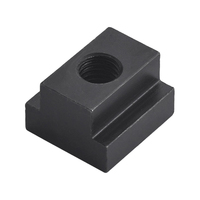 Grado 8.8 10.9 M6 M8 M10 M12 M16 M20 M24 M36 45 #   Tuerca en T de Acero con Recubrimiento de Óxido Negro Endurecido para Mesa de Máquina Herramienta