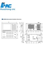Sistema CNC Huazhong para Rectificado, Fresado, Tallado de Engranajes y Depuración de Controladores 808xp, 1 Año de Garantía, 5 kg, Memoria de 128 MB