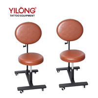 Chaise de tatouage portable multifonctionnelle réglable en acier inoxydable Yilong, légère, pour maquillage permanent et positionnement facile des sourcils