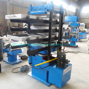 EPDM + SBR gạch cao su lưu hóa không độc hại phòng tập thể dục sàn Mat lưu hóa Máy ép - Product Image 3