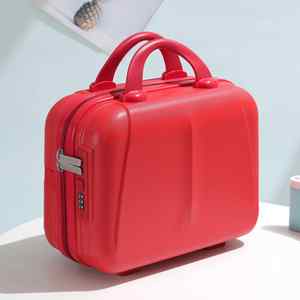 Valise de voyage légère à motif de dessin animé, petite et élégante de 14 pouces avec serrure à code, pour le rangement de cosmétiques - Product Image 2