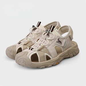 Women's Sporty Anti-Slippery <b>Soft</b> Thick Soled Genuine Leather Ankle-wrap Beach Sandals Breathable Summer <b>Shoes</b> - Product Image 3