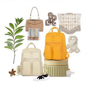 Mochila ligera y sencilla para mujer de gran capacidad en color caramelo diseñada para adolescentes precio de fábrica - Product Image 3