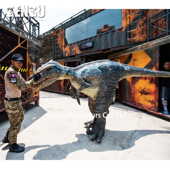 Disfraz de dinosaurio realista a vestir traje de dinosaurio