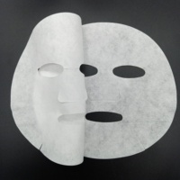 Masque facial sec en tissu non tissé 100 % coton pur spunlace Proyons, soin hydratant et régulateur de sébum, cosmétique bio, 50 g/m²