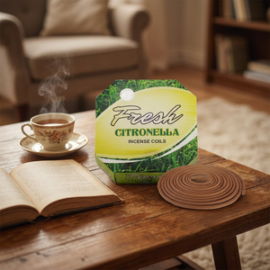 Incienso Premium Refrescante y Aromático en Espiral con Aroma Duradero para Relajación en el Hogar, Ocio, Adoración, Repelente 24 Horas - Product Image 1