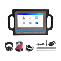 Détecteur de fuite d'eau souterraine portable PQWT-CL400, traitement de données puissant pour la recherche de fuites dans les tuyaux, 4 m