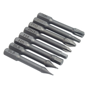 Weeks Pneumatic Screwdriver Bits 6 Mm 1 4 Inch Crv Steel 45mm Standard Application - Product Image 4