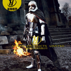 Costume de soldat <span class=keywords><strong>blanc</strong></span> <span class=keywords><strong>Star</strong></span> <span class=keywords><strong>Wars</strong></span> grandeur nature homme Cosplay Tony Stark Statue adulte Cosplay jouets Robot prix - Product Image 4