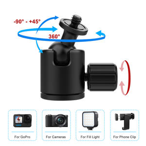 Support de caméra sportive en alliage d'aluminium de haute qualité à <span class=keywords><strong>prix</strong></span> d'usine, avec ventouse magnétique double en silicone, réglable à 360° - Product Image 2