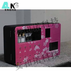 Máquina Expendedora Automática de Perfumes AHN TECH <span class=keywords><strong>2025</strong></span>, Pantalla Táctil Inteligente de 7 Pulgadas, Carcasa Metálica, Lector de Tarjetas, Pago con Monedas, SDK - Product Image 4