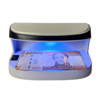 Détecteur de billets contrefaits LED UV avec lumière UV, vérificateur de billets de banque de haute qualité