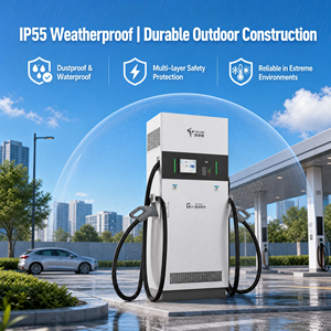 TELD Nueva Estación de Carga Rápida CC Comercial de 120kW-160kW 400V para Vehículos Eléctricos - Product Image 4