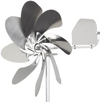 Moulin à vent de jardin personnalisé en acier inoxydable antirouille, sculpture cinétique en métal à roulement à billes, décoration extérieure pour pelouse